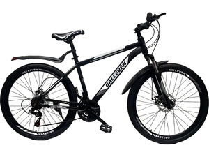 Vente en gros 24/26 vélo de montagne léger 21 vitesses cadre en acier vélo de montagne à suspension complète pour adulte - Product Image 2