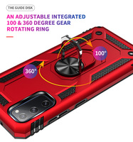 Coque de téléphone portable résistant aux chocs, étui 2 en 1 en TPU avec support de voiture pour Samsung Galaxy S20 FE 5G