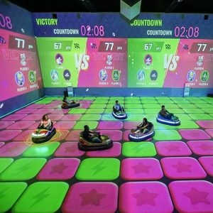 Go-Kart parco giochi al coperto VR/AR/MR batteria autoscontri coinvolgente pavimento interattivo gioco proiettore per parco avventura - Product Image 5