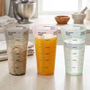 Gobelets doseurs jetables transparents en PP écologique, capacité 450 ml, pour liquides, peintures, résines, époxy, art et cuisine - Product Image 4