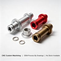 Service de tournage CNC de précision pour adaptateur de boîtier de pédalier de vélo en aluminium, manchon d'axe et usinage personnalisé pour vélos électriques
