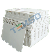 Facile à installer et à enlever UHMWPE lame patinage coupe pure hockey patinoire synthétique pour club ou école