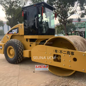 Alta calidad CAT CS683E 18,8 toneladas 90% nuevo Original EE. UU. Con EPA,CE agrícola usado CAT CS76 rodillo de carretera - Product Image 6