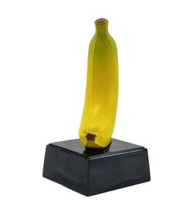Trofeo de Plátano Personalizado con Premios de Década sobre Base Negra/Premio de Plátano Grande/Trofeo de Plátano - Product Image 2