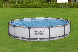 <span class=keywords><strong>Piscina</strong></span> Familiar Elevada Best Way Steel Pro MAX 56416, <span class=keywords><strong>3.66</strong></span> m <span class=keywords><strong>x</strong></span> 76 cm - Product Image 2