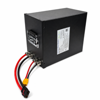 Paket Baterai Lithium Ion Kustom 96V 36Ah 270A 26S9P Kotak Logam untuk Sepeda Motor Listrik Latihan Lintasan Rintangan