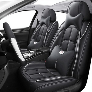 Coussin de <span class=keywords><strong>siège</strong></span> de <span class=keywords><strong>voiture</strong></span> ventilé en cuir EKR, design sportif et professionnel de luxe, taille universelle, <span class=keywords><strong>protection</strong></span> intérieure toutes saisons - Product Image 1