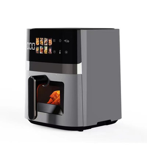 New 5L 6L 7L 8L 12L Oil Free Fryer Electric Deep Digital Rapid Air Fryer Stainless Steel, <b>Smart</b> air Fryer - Product Image 1