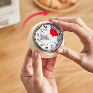 Multi Functional Stainless Steel Kitchen <b>Timer</b> - Magnetic, 60 Minute Mechanical Countdown, Suitable for Cooking and Learning - Product Image 3