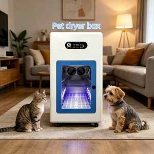 Secadora de Pelo Inteligente y Automática para Mascotas <span class=keywords><strong>con</strong></span> Caja de Secado de Alta Velocidad para el Hogar o Salón de Belleza para Mascotas - Product Image 1