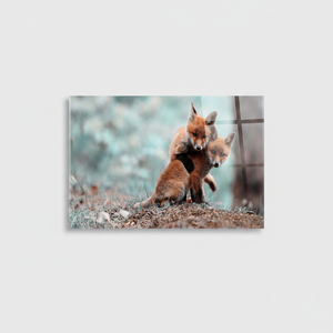 Printed <b>Canvas</b> <b>Wall</b> Art: Animal Lover Decor with Graphic Design,TEMPERED GLASS ART - Product Image 2