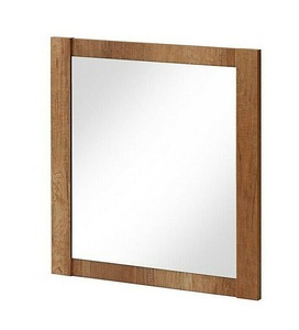 Juego de muebles de <span class=keywords><strong>baño</strong></span> independientes con efecto de roble de <span class=keywords><strong>80</strong></span> <span class=keywords><strong>CM</strong></span> con <span class=keywords><strong>espejo</strong></span> de tocador, gabinete enfermo y gabinete alto - Product Image 5
