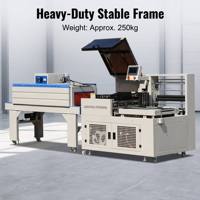 Machine d'emballage thermorétractable automatique à haute vitesse pour films POF, livres, articles de première nécessité, boîtes cadeaux, boîtes en mousse, plateaux à œufs
