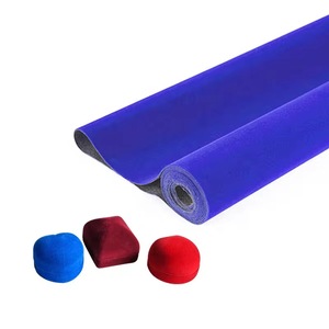 Material de Forro Polar de Poliéster de Peso Medio, Papel Laminado con Adhesivo, Tela Anti-Pilling, Cepillada, para Fundas de Teléfono, Cajas - Product Image 1