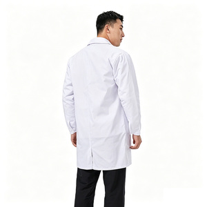 Chaqueta de Seguridad Certificada EN388, Anti-cuchillos, Anti-cortes, con Protección para el Cuello, Manga Larga, Uniforme Médico Blanco, Autodefensa - Product Image 5