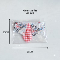 JXANRY Mignon et Doux Collier Nœud Papillon Réglable en Toile Colorée à Motifs de Dessins Animés pour Chats et Chiens, Écologique, Décoration de Col pour Animaux de Compagnie, Vente en Gros