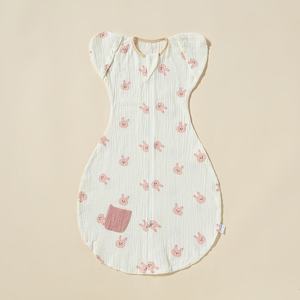 Gigoteuse pour nouveau-né en gaze de coton, anti-humidité, à manches longues, version fine printemps/été - Product Image 6