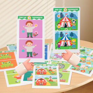 <span class=keywords><strong>Gioco</strong></span> di Carte Trova le <span class=keywords><strong>Differenze</strong></span> per Bambini, <span class=keywords><strong>Gioco</strong></span> da Tavolo per Allenare la Concentrazione dei Bambini, Giocattolo Educativo Interattivo Genitore-Figlio - Product Image 5