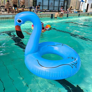 Flotador Inflable de <span class=keywords><strong>Flamenco</strong></span> Rosa para Adultos, 120 cm, Tumbona Flotante Grande para Piscina con Empaque Premium - Product Image 3