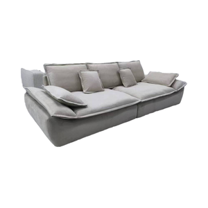 Aevum Modern Microfiber Fabric Sectional <strong>Sofa</strong> Reversible Chaise Square Set Upholstered Sponge Filling <strong>Sofa</strong> <strong>Bed</strong> for Living Room - Product Image 3