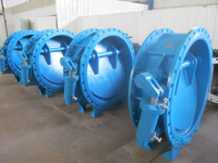 Clapet anti-retour à disque inclinable de type papillon en fonte ductile GGG50 avec contrepoids, taille DN150-DN1800, BSEN593, fabrication professionnelle