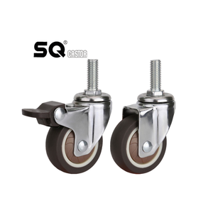 Leichter Kaffee Mini <span class=keywords><strong>Caster</strong></span> Tiny Plate Swivel <span class=keywords><strong>Caster</strong></span> Hübsches Trolley <span class=keywords><strong>Caster</strong></span> Wheel - Product Image 6