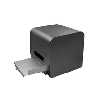 Printer Inkjet statis Desktop 12.7mm dengan XP600 kepala cetak untuk Logo kulit tabung logam & pencetak tagihan