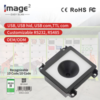EM100 Equipo de Autoservicio de Alta Calidad, Escáner de Códigos de Barras 2D con Código QR, Máquina de Códigos de Barras
