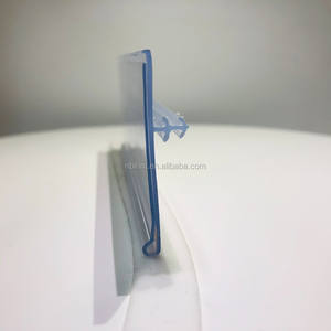 Porta etichette con clip di fabbrica LAOHAMA per scaffali del supermercato porta etichette in metallo trasparente - Product Image 3