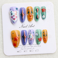 Ongles à presser Tacana, 10 pièces, courts, forme amande, qualité supérieure européenne, vente en gros, nouvelle arrivée, promotion, capsules d'ongles personnalisées à couverture complète
