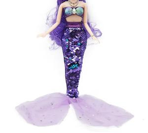 Nueva llegada 11-12 pulgadas <span class=keywords><strong>30</strong></span> <span class=keywords><strong>cm</strong></span> 1/6 escala Bjd sirena muñeca ropa sirena vestido traje ropa para muñecas BB - Product Image 6