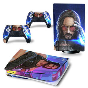 Autocollants en <span class=keywords><strong>vinyle</strong></span> personnalisés, skins, coques, étuis adaptés à la console Playstation 5, manettes PS5, convient à tout le corps - Product Image 4