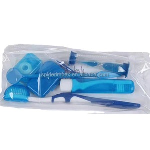 Teng Sheng <b>Teeth</b> <b>Cleaning</b> Kit 8 Pieces Oral Care Set With Toothbrush Floss Threaders Portable Dental Hygiene <b>Tools</b> - Product Image 5