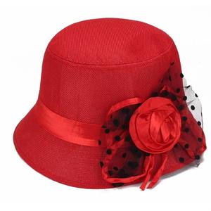 Chapeaux élégants pour femmes en polyester 100% : Cloche, Béret, Fascinator, Bob, pour l'hiver, l'église, le thé, les fêtes formelles, les cérémonies et les mariages - Product Image 4