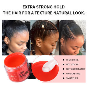 Style de soin des cheveux personnalisé Oem/Odm Tenue supplémentaire Tressage Cheveux <span class=keywords><strong>Gel</strong></span> de verrouillage pour tresse de cire Logo personnalisé Effet fort Meilleur contrôle des pointes - Product Image 6