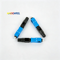 Conector SC UPC de Alta Precisión para Sistema de Terminación de Cable de Fibra Óptica, Conector Rápido de Fibra Óptica