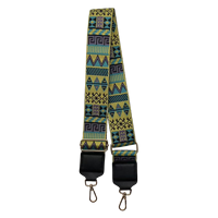 Bandoulière personnalisée à motifs multicolores, sangle large interchangeable pour sac à main, accessoire pour sac à bandoulière, sangle réglable