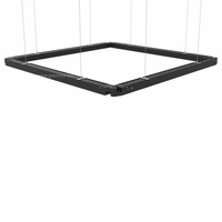 1200mm 1500mm Delgado Plano Ancho lineal LED luz enlazable led luces lineales de oficina