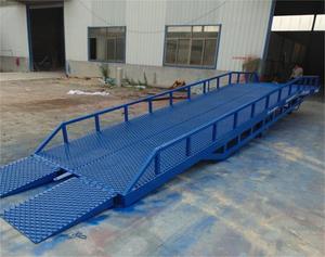 Suministro directo de fábrica de China 6-15t Remolques hidráulicos móviles ajustables Carretilla elevadora Contenedor Rampa de muelle de carga - Product Image 3