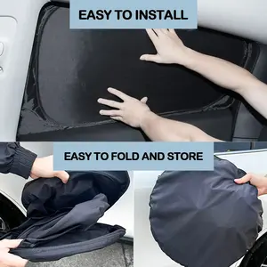 Pare-<span class=keywords><strong>soleil</strong></span> pour voiture Porsche MACAN 2014-2025, pare-<span class=keywords><strong>soleil</strong></span> avant et arrière, pare-<span class=keywords><strong>soleil</strong></span> latéral, couvre-fenêtres, pare-<span class=keywords><strong>soleil</strong></span>, protecteurs - Product Image 3