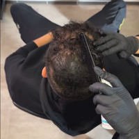 Liquide volumateur pour cheveux de barbier 30 ml, liquide de retouche pour cheveux, imperméable, correcteur de cheveux pour hommes, liquide longue durée 3 à 7 jours, personnalisable