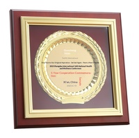 Médailles personnalisables en MDF et aluminium avec gravure laser en feuille d'or, design animal, pour la publicité d'entreprise, cadeaux promotionnels