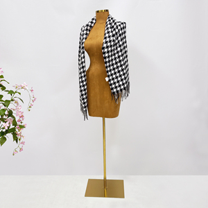 Pinable nữ mannequin vải bọc ngực lớn trên nửa cơ thể hiển thị cho cửa sổ dressmakers dummystore lớn hip của phụ nữ - Product Image 4