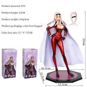 Alta calidad 23cm PVC Sexy Marine Hina Japón Anime figura <span class=keywords><strong>One</strong></span> Pieces Navy Hina modelo <span class=keywords><strong>de</strong></span> acción adornos para decoraciones del hogar - Product Image 2