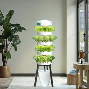 Smart Home Farming Vertical Intérieur Système Hydroponique Automatique LED Grow Light Pompe à Eau Petit pour Usage Domestique Jardin <span class=keywords><strong>Construction</strong></span> - Product Image 3
