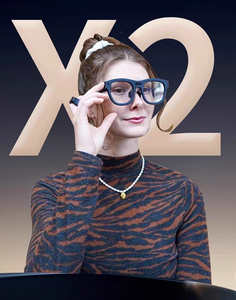 Gafas AR Polarizadas Itour para Viajes de Negocios, Traducción Offline Quadcore, Personalización Rayneo, Pantalla Virtual de 5080 Pulgadas 640x480 - Product Image 2