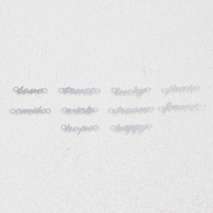 Colgante con colgante de letra de fe de deseo de esperanza lleno de oro Real de 14 quilates con agujeros dobles para accesorios de fabricación de collares y pulseras DIY - Product Image 6