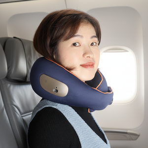 Almohada de masaje para cuello, masajeador ligero de cuerpo completo, con vibración alimentada por batería, OEM, último diseño - Product Image 1