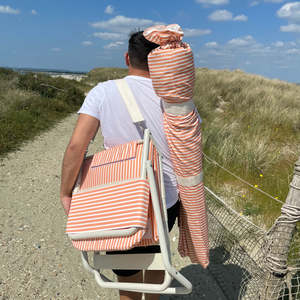 Silla de luna de aluminio ligera portátil premium personalizada, silla de <span class=keywords><strong>playa</strong></span> baja reclinable para acampar al aire libre, Picnic, piscina, <span class=keywords><strong>tumbona</strong></span> de arena - Product Image 4