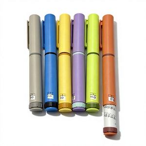 Multi Colored Candy <b>Pen</b> Syringe 60IU 3ml Reusable Plastic Injection <b>Pen</b> with Packaging <b>Box</b> Adjustable Dose Injector Set - Product Image 4